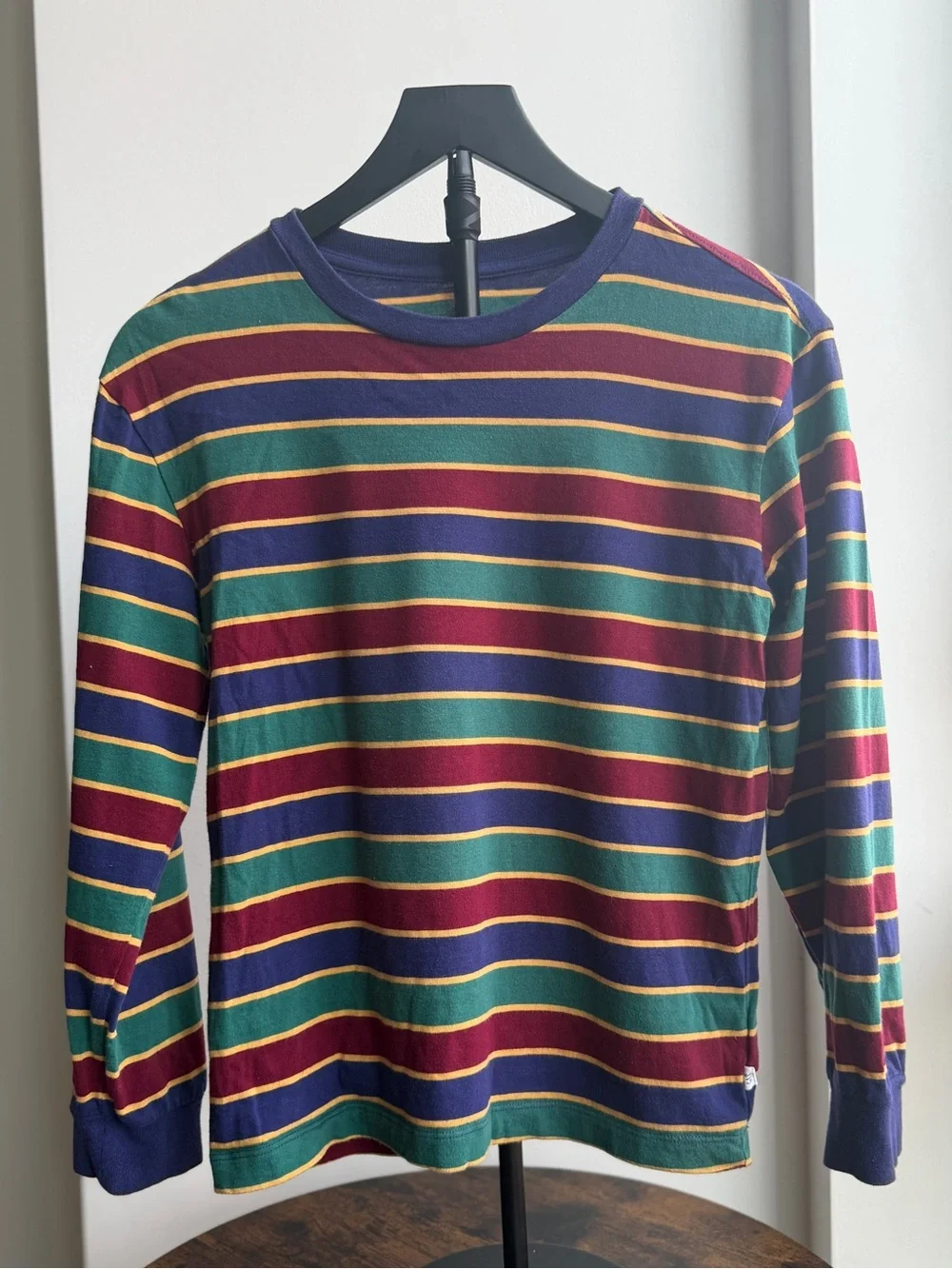 Gap Kids Multicolor Striped Long Sleeve Shirt Size L 10 Boys